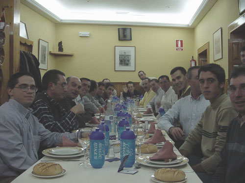 Cena 2003: Todo el equipo